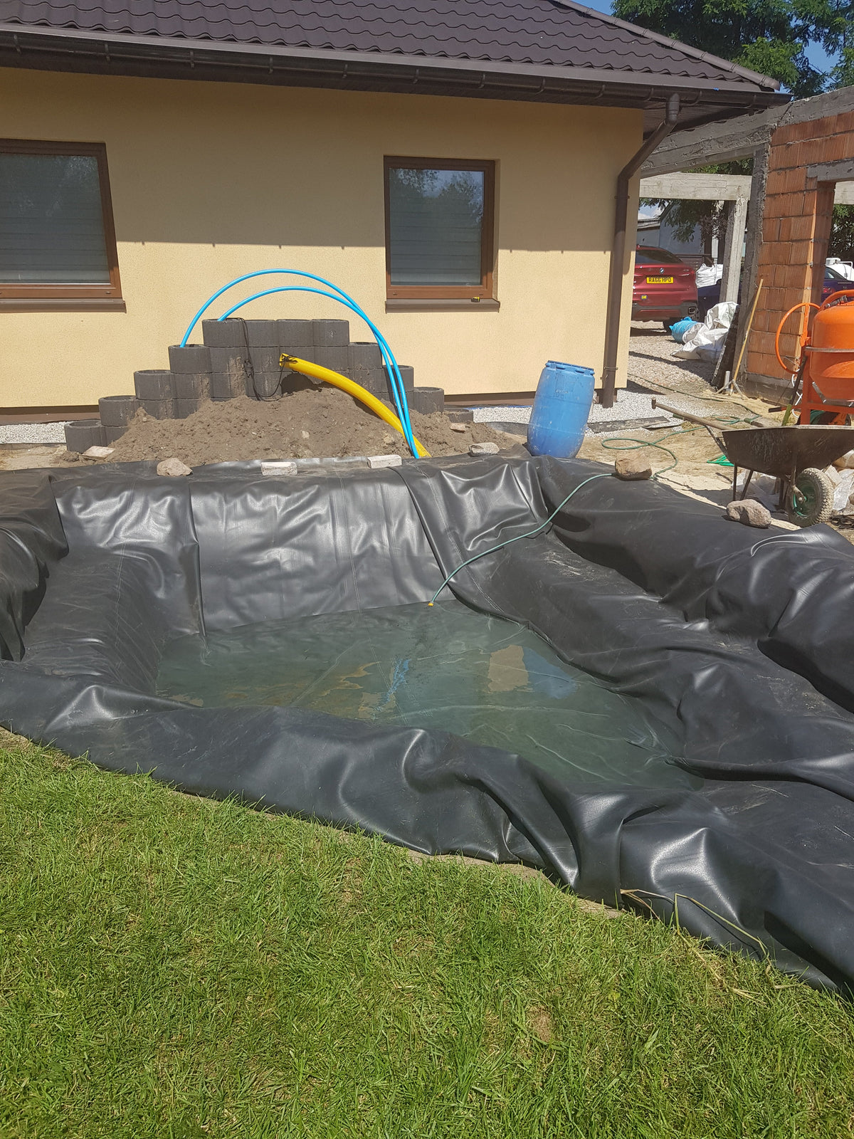 Pond Liner EPDM  3m x 4m