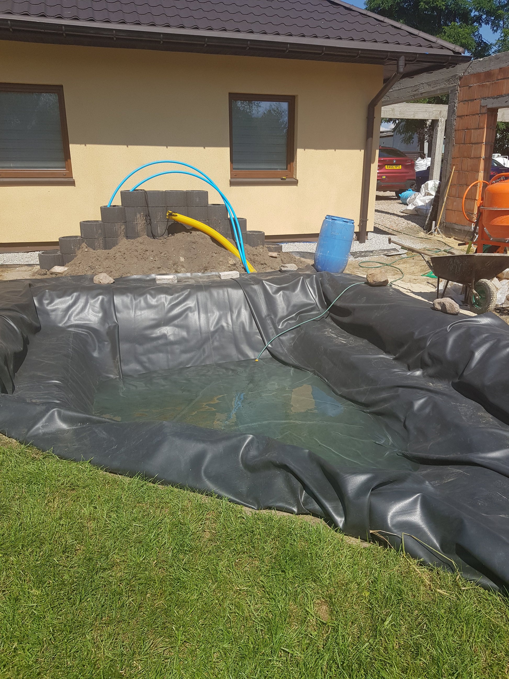 Pond Liner EPDM  10m x 10m