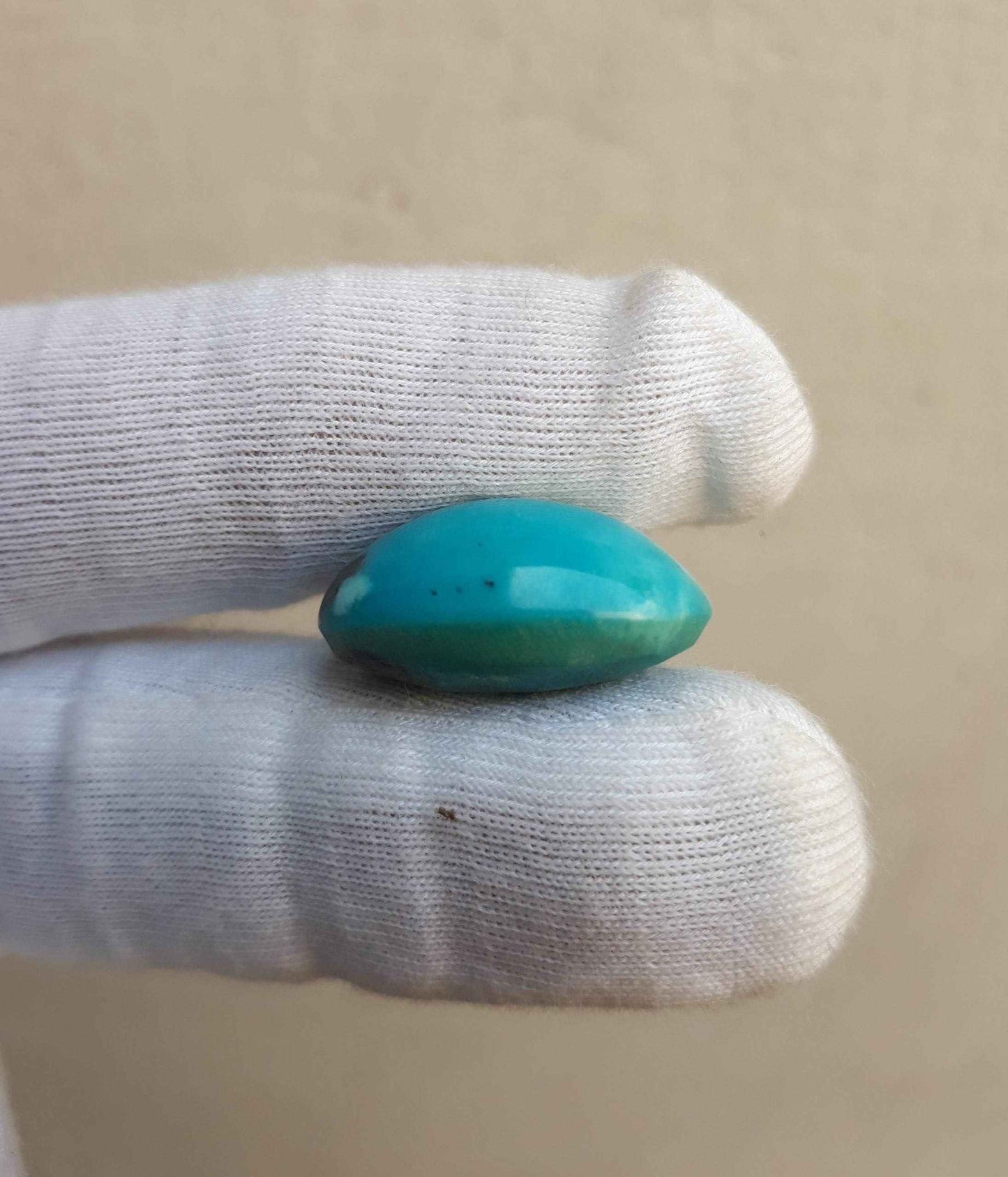 20ct Natural Certified Turquoise  - Blue Turquoise -20ct-21x16mm