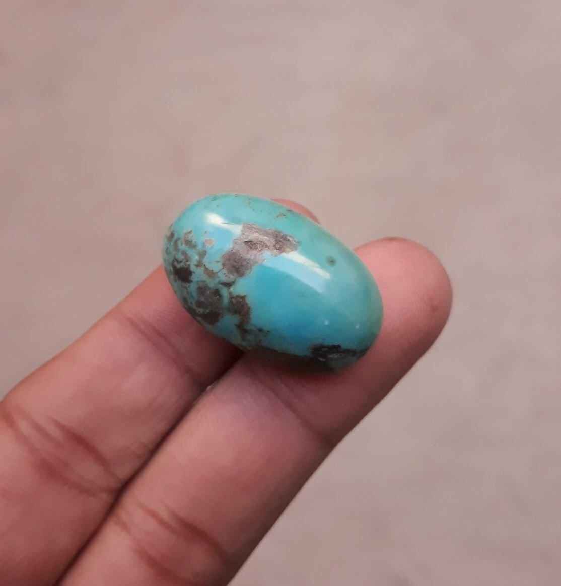 47ct Matrix Turquoise - 29x18mm