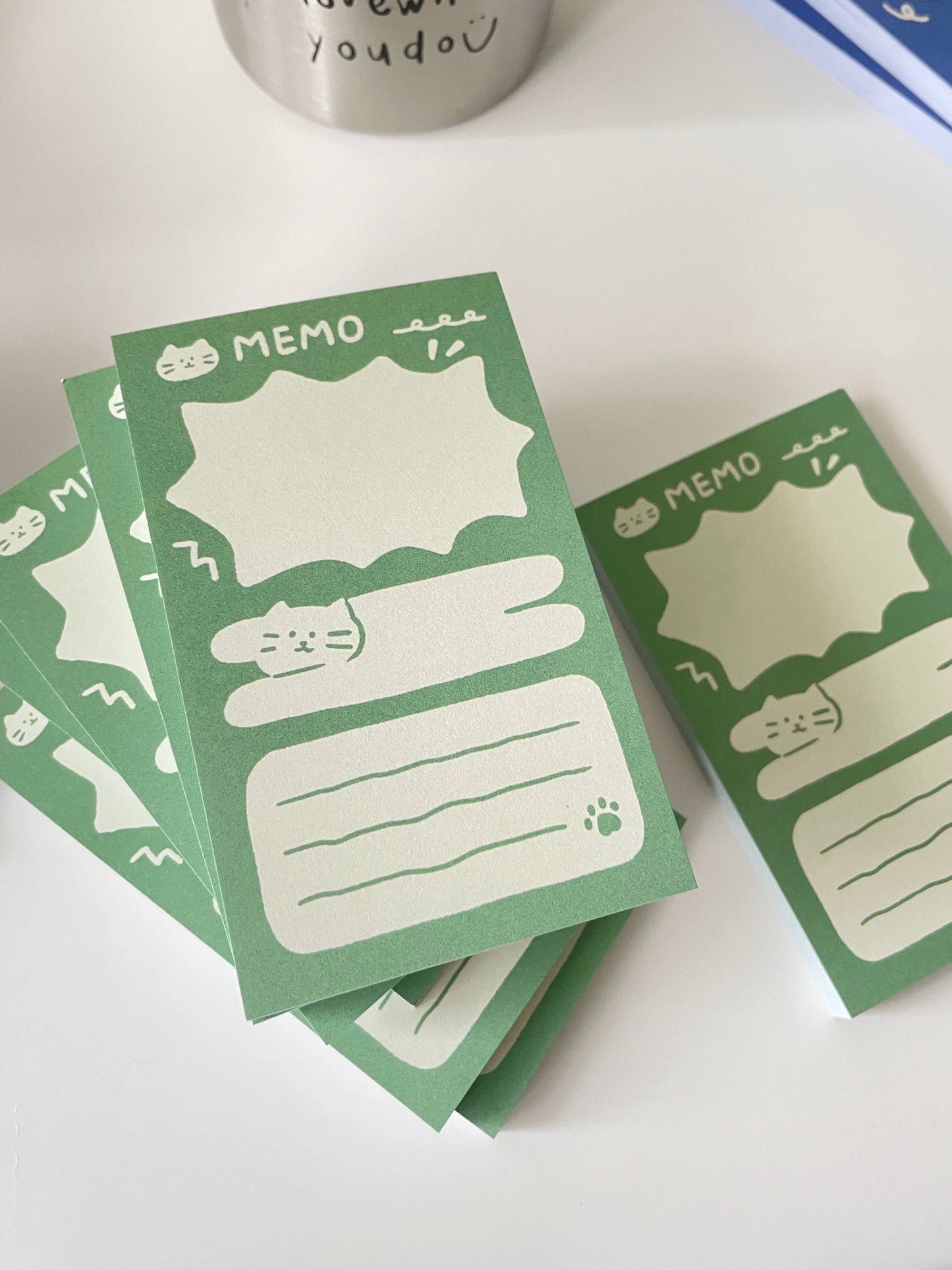 Twenty Two | Cat Memo Note Pad