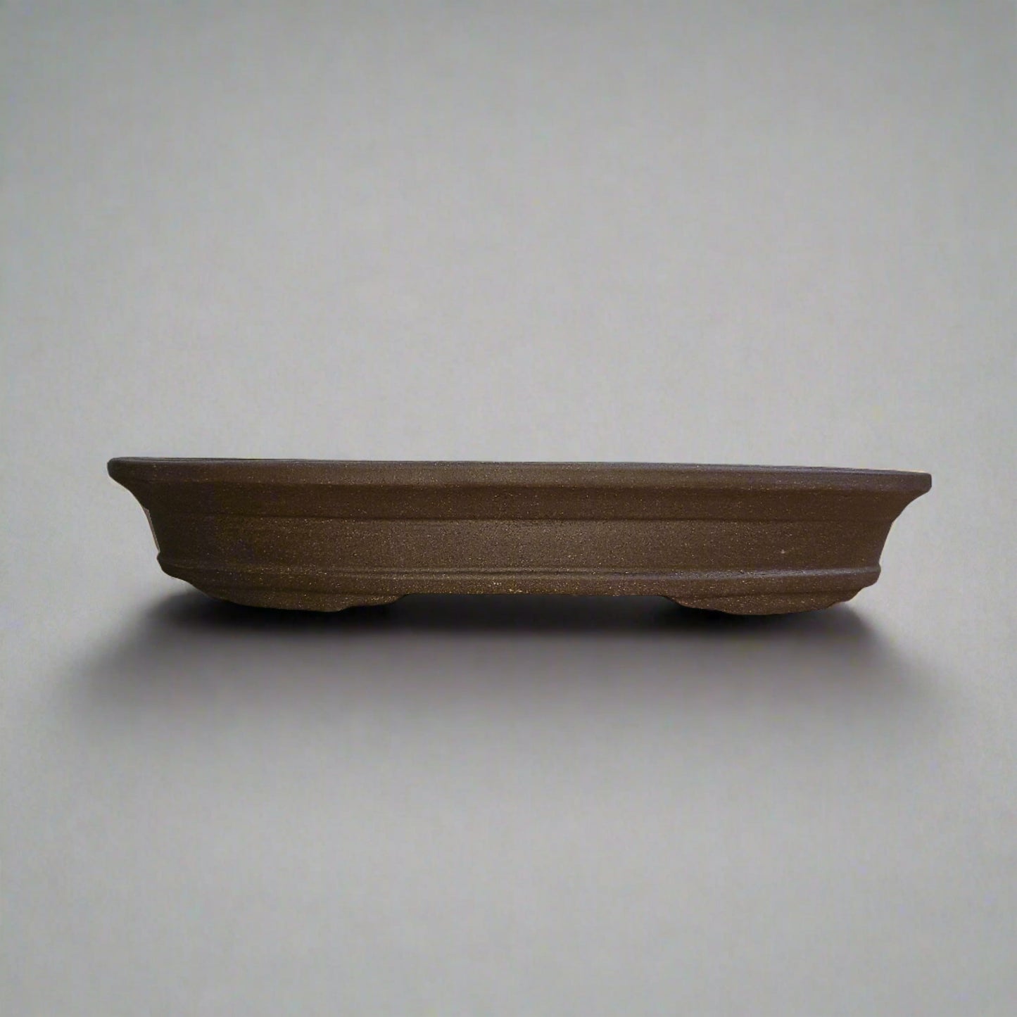 49cm Premium Unglazed Bonsai Pot | Oval | 49cm x 33cm x 8cm | Brown