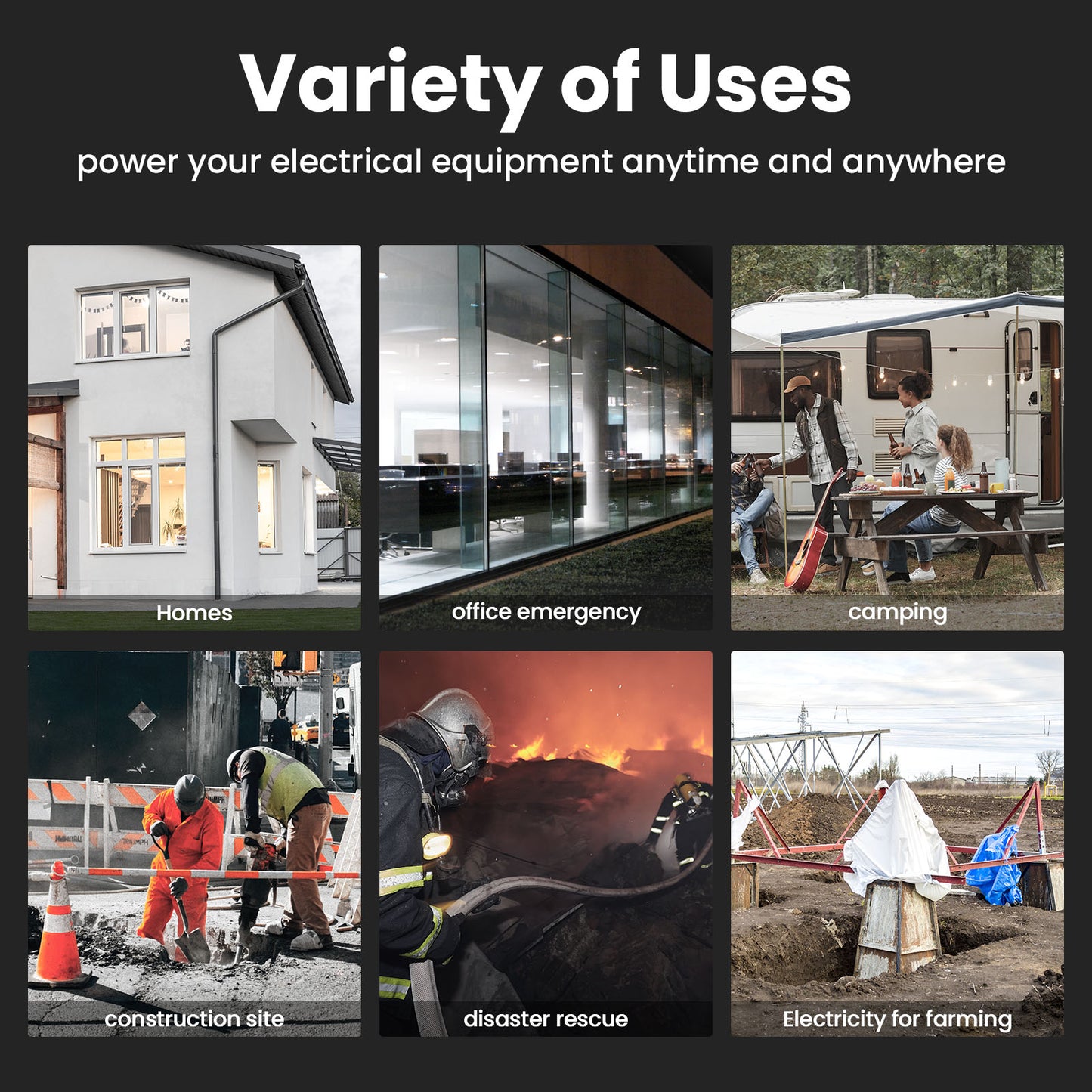 3500w Inverter Petrol Generator 4 Stroke Engine for Camping 26KG Lightweight