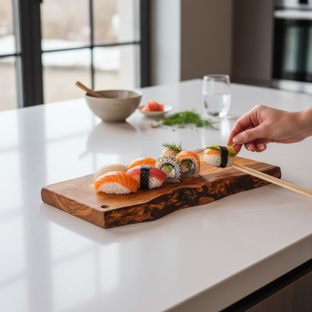 Olive Wood Natural cutting Board bundle 10pcs