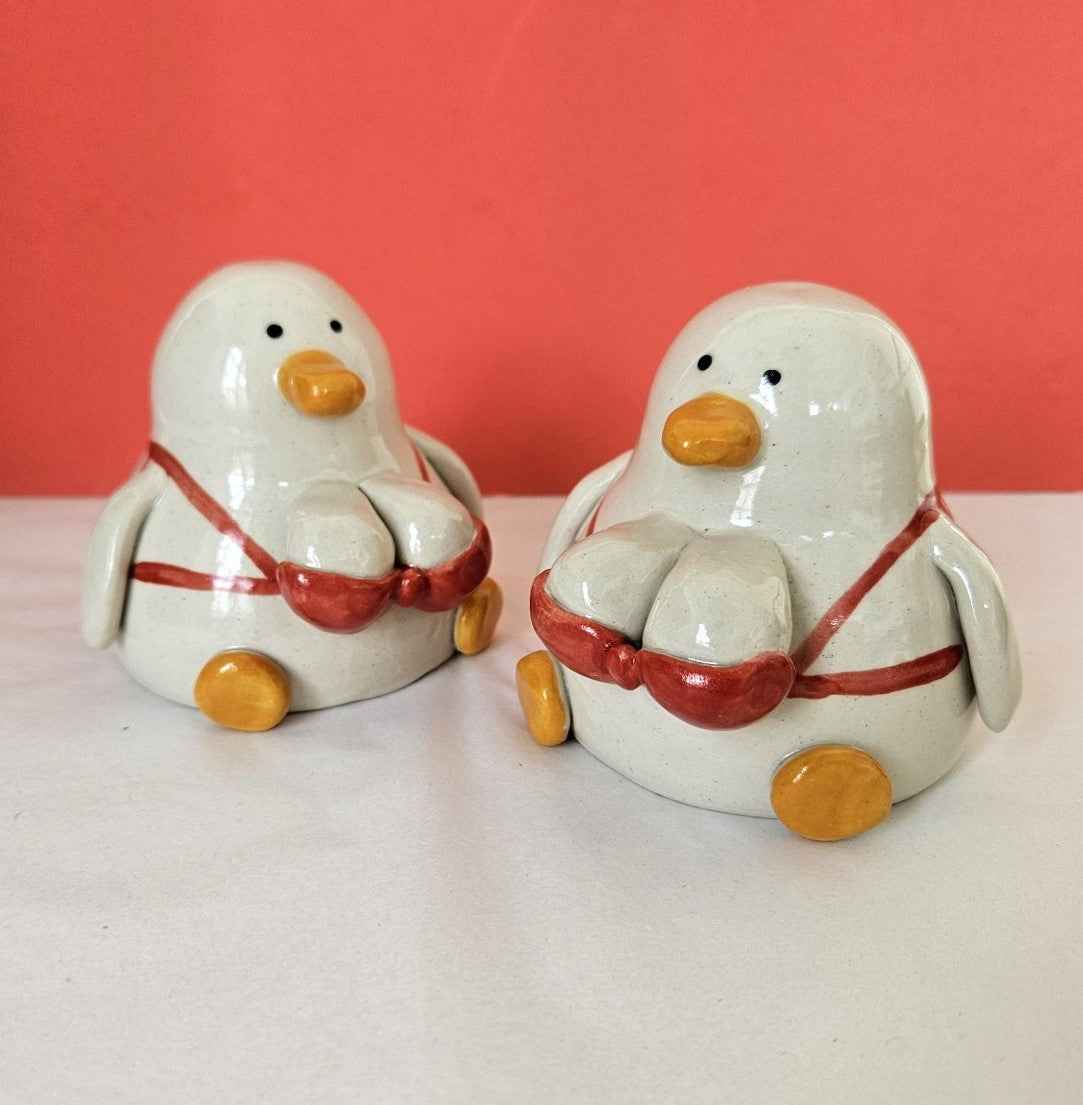 Claire with the Pair - Boobs Duck