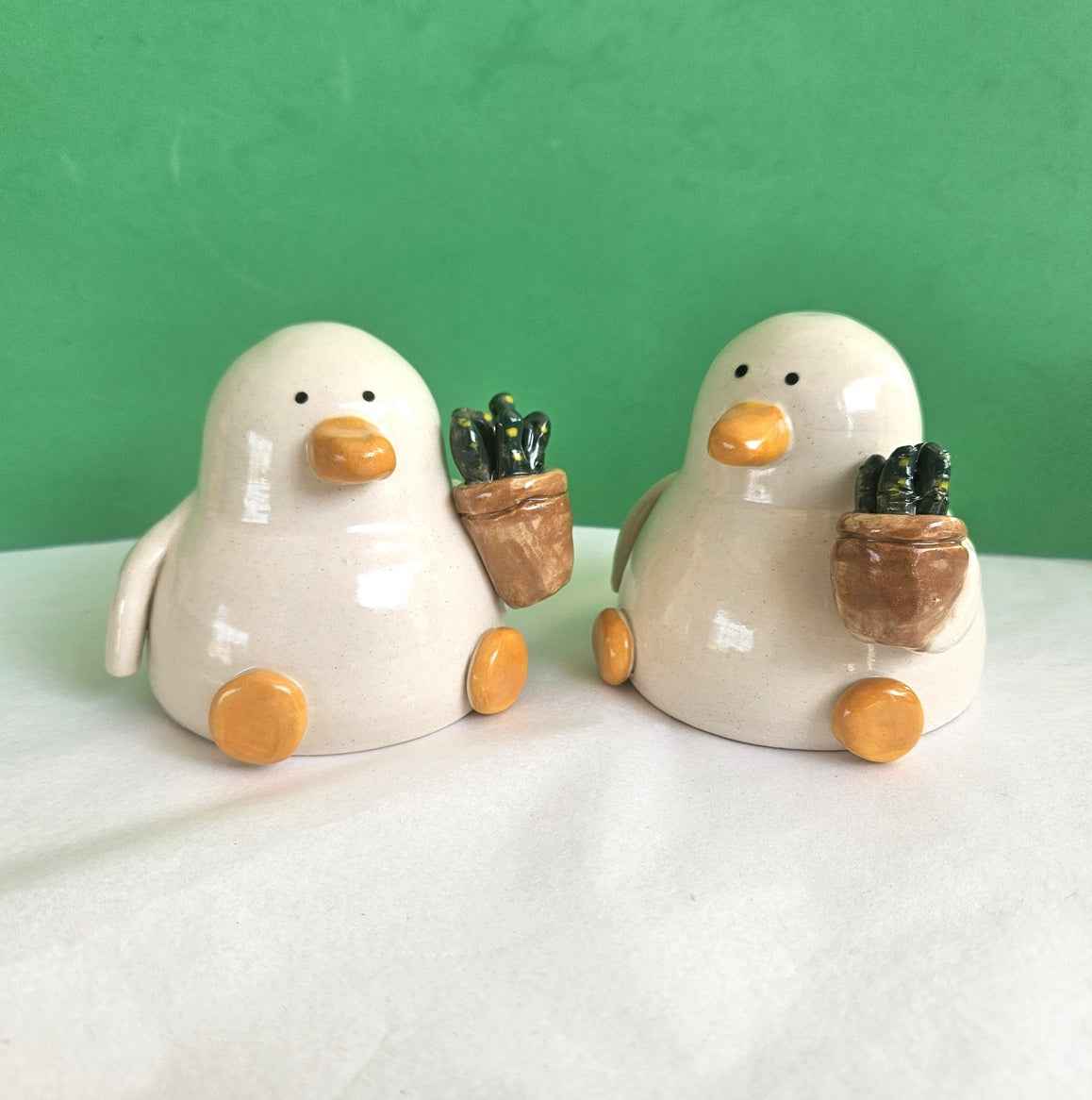 Grant with the Plant - Duck with Succulent