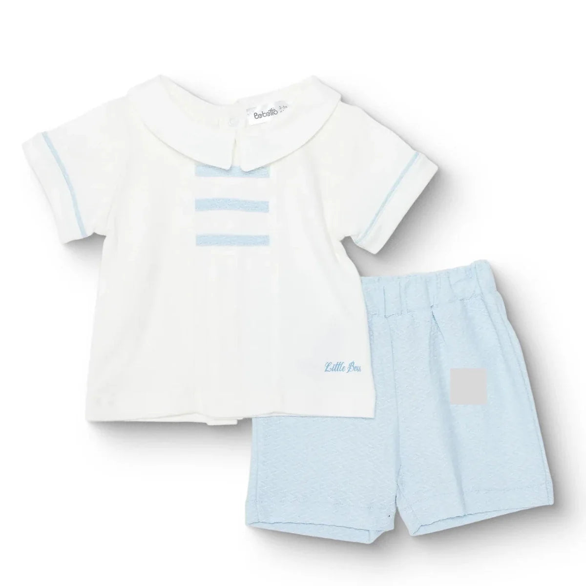 Bebetto Short Sleeve Baby T-Shirt & Shorts Set (1-3 Months to 12 Months)
