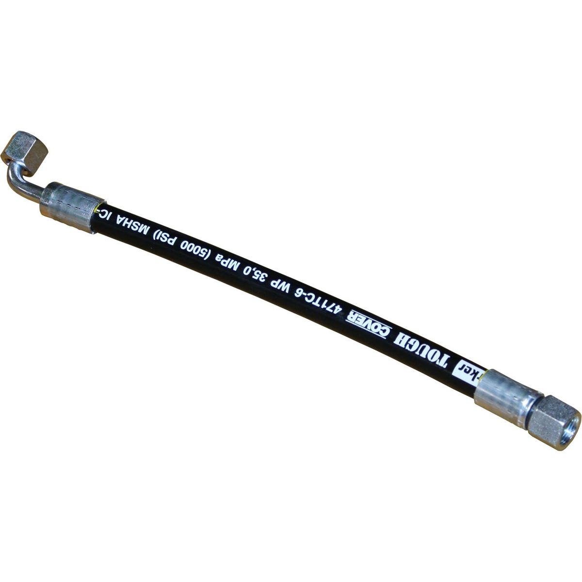 Seaflow Crimped Oil Pipe (3/8" BSP / Straight & 90&deg; / 12" Long) 203513