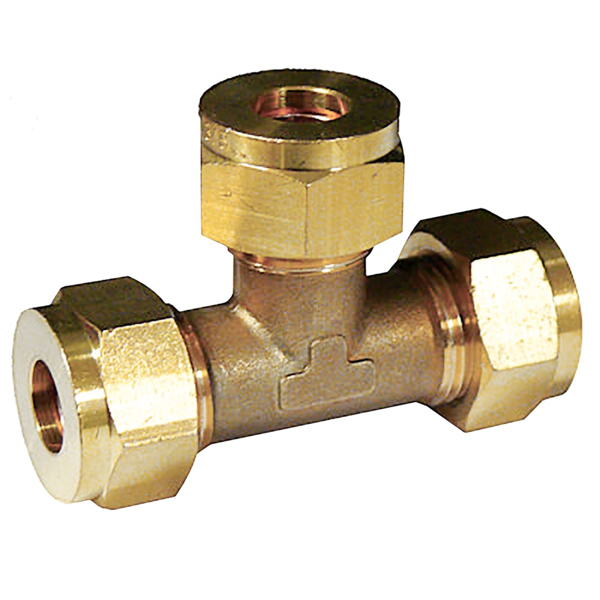 AG Compression Tee Piece (1/2" Each End) 2051