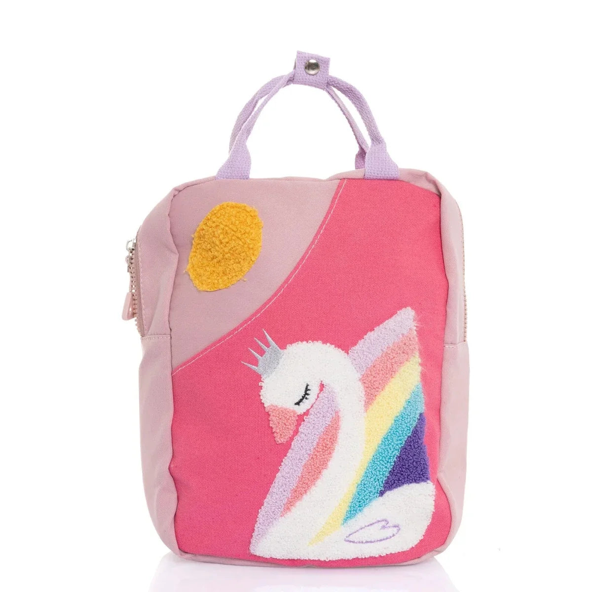 HelloBaby Swan Embroidered Kids Bag (One Size)