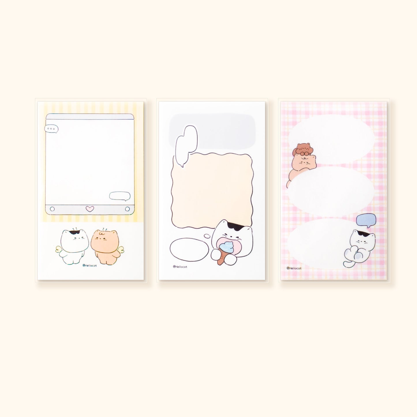 Hello Cat | Cat Memo Note Pad