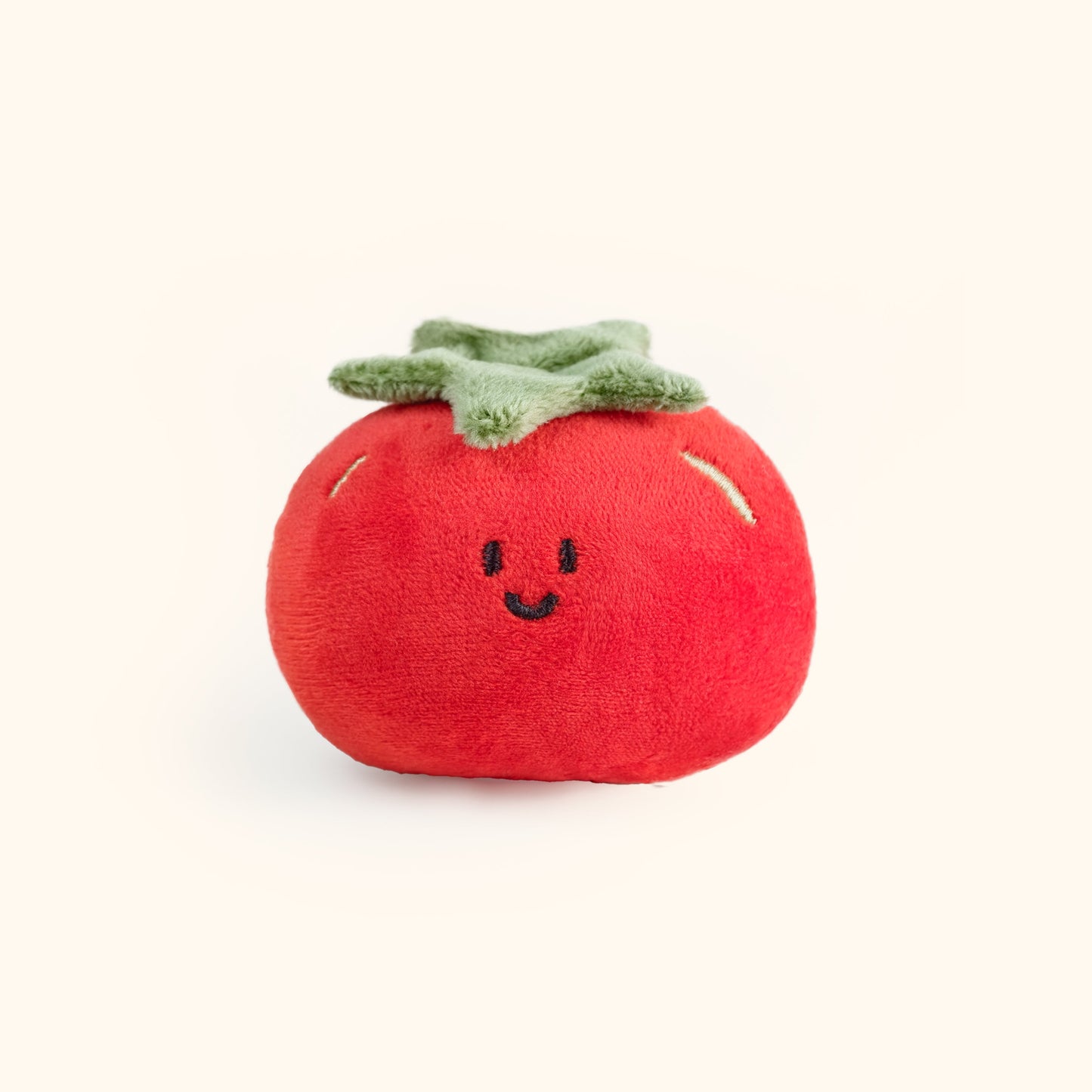 Daily White | Tomato Plush Charm