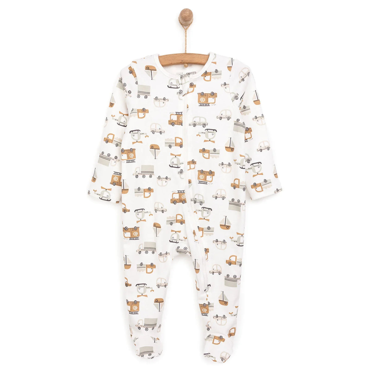 HelloBaby Long Sleeve Baby Sleepsuit with Feet (Newborn to 9 Months)