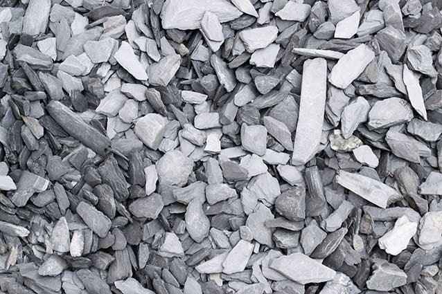 20mm Blue Slate Chippings