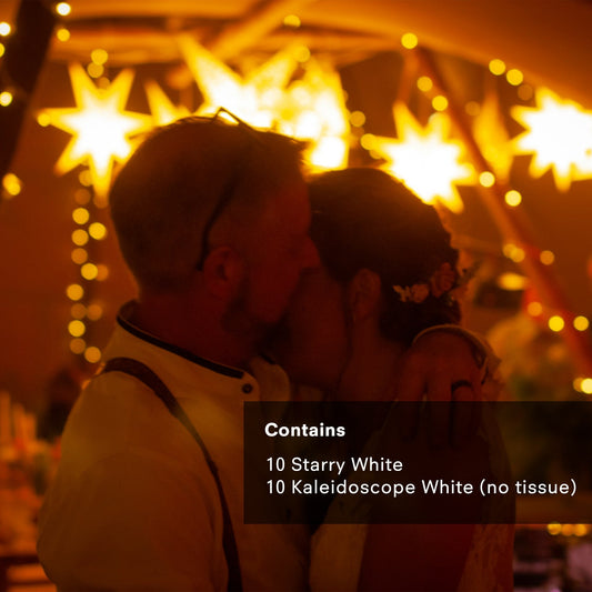 White Wedding Multi Pack: 20 Stars
