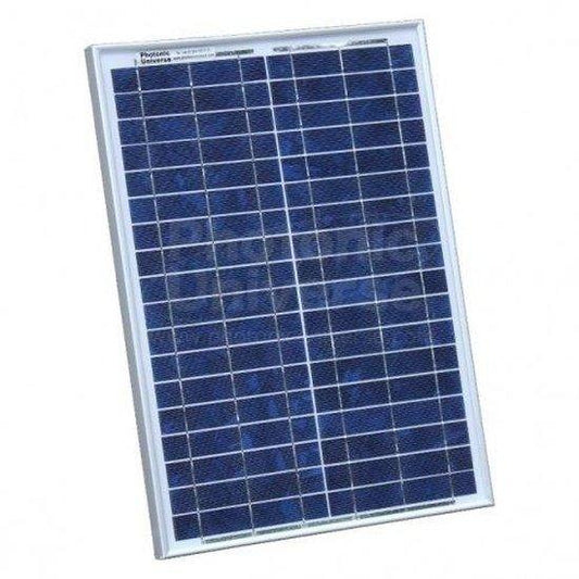 20W 12V polycrystalline solar panel with 2m cable