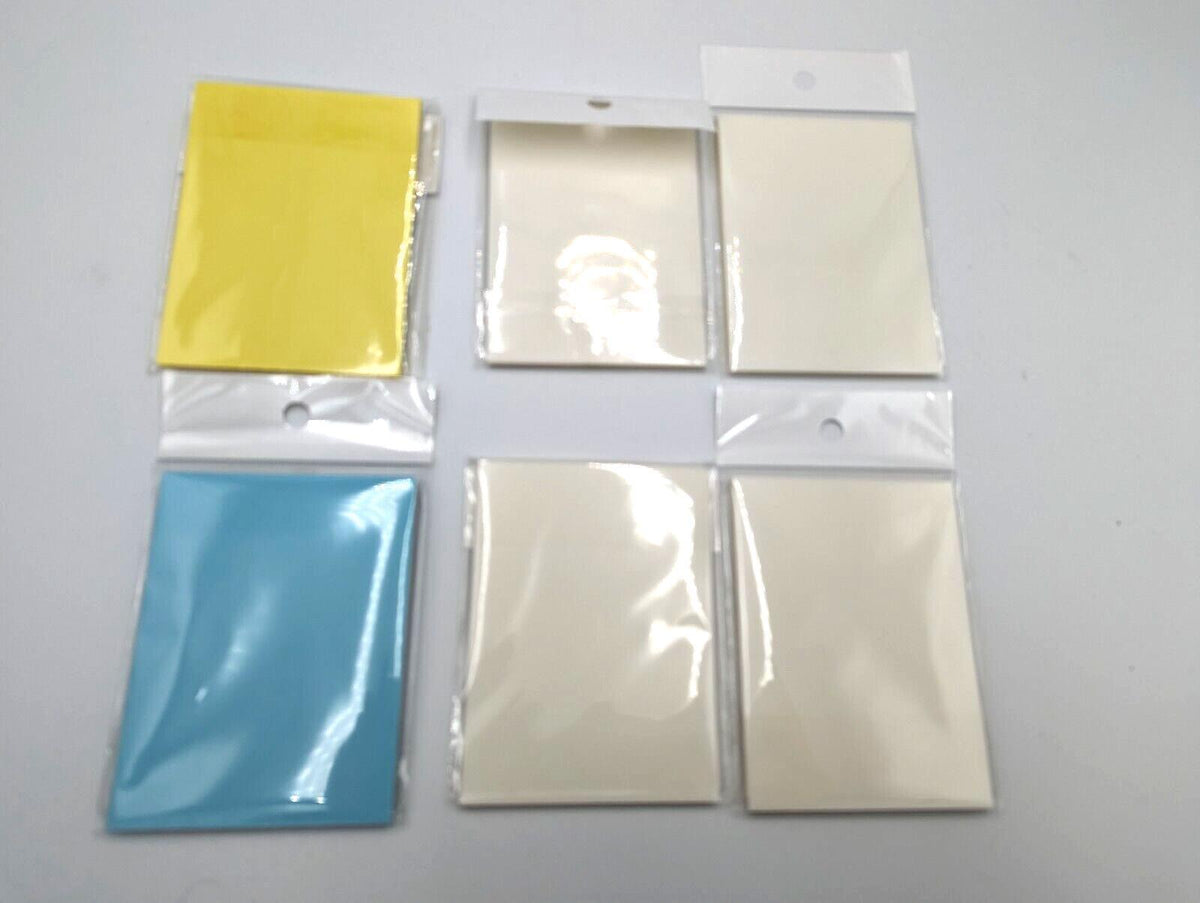 Transparent Sticky Notes 2100 Sheets Blue Yellow Clear 95x70mm Removable