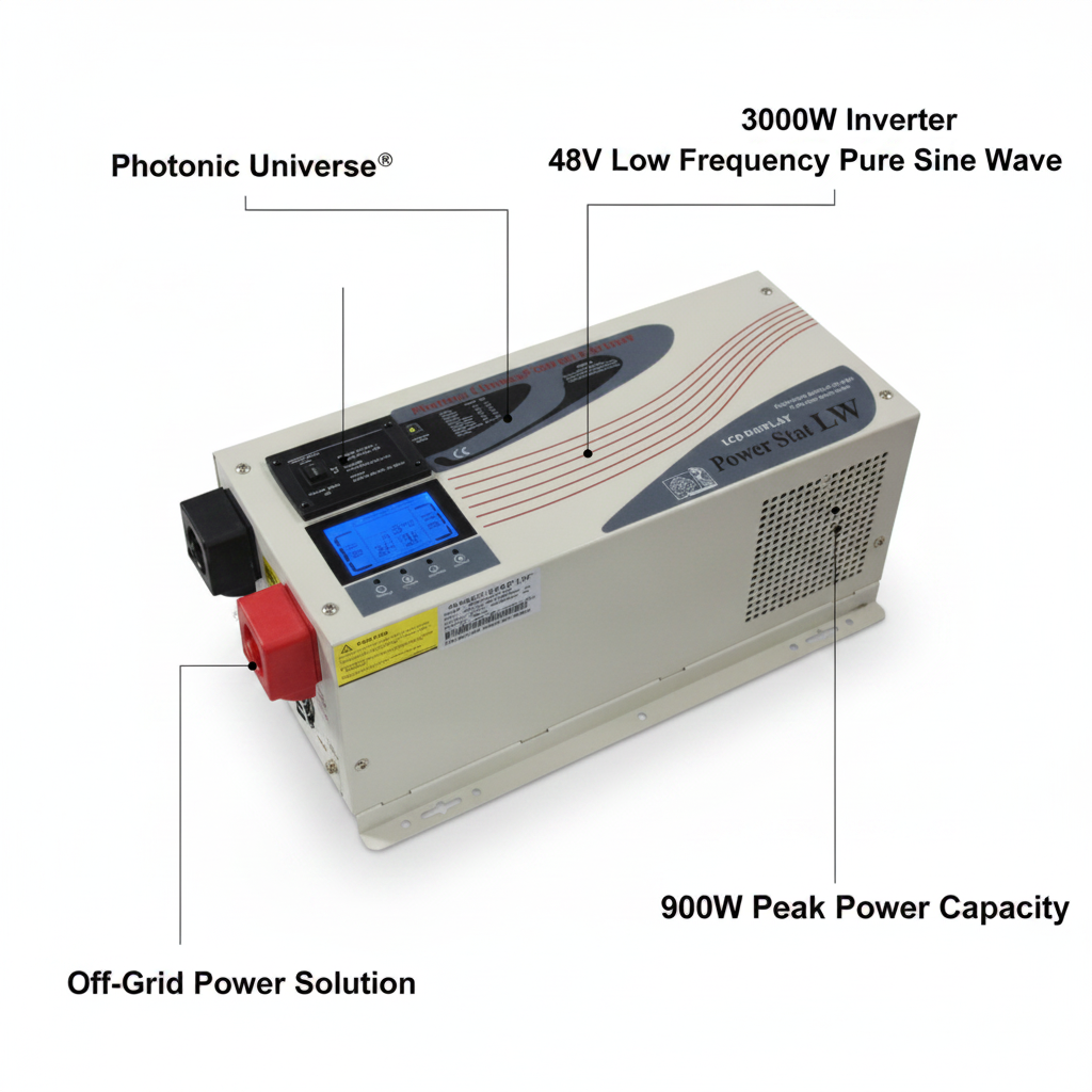 3000W 48V low frequency pure sine wave off-grid inverter (peak power 9000W)