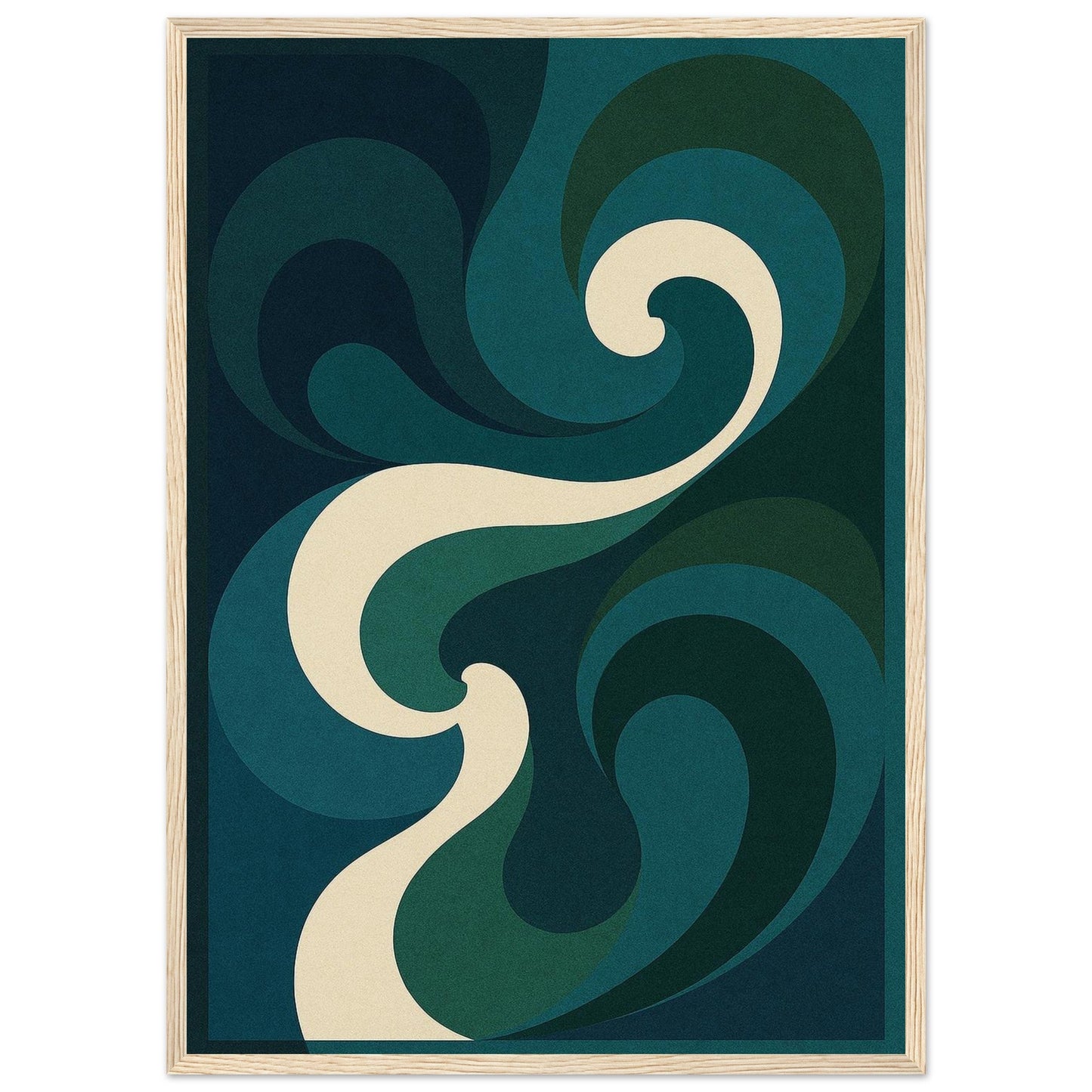 Abstract Awaken - Premium Matte Paper Wooden Framed Poster