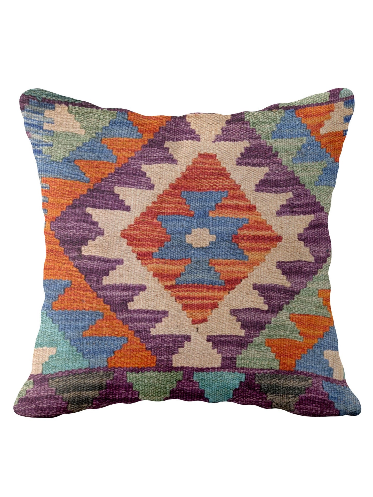 Afghan Kilim Cushion Cover - 45 x 45 cm