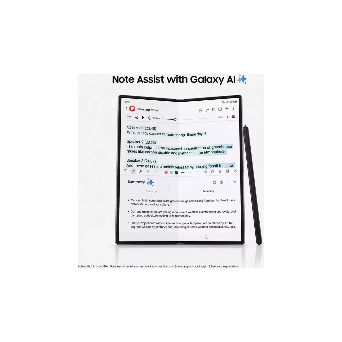 Samsung Galaxy Z Fold6 5G Foldable 256GB Smartphone 7.6" 5G Unlocked