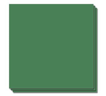 25 x 12'X12' Coloured Card 220gsm - Dark Green