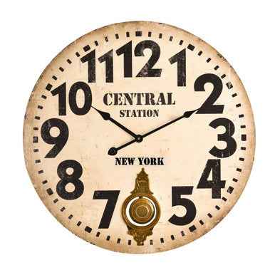 Crawley Vintage Style Wall Clock