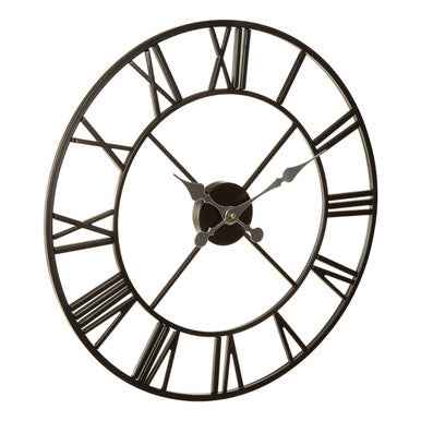 Vitus Black Metal Wall Clock