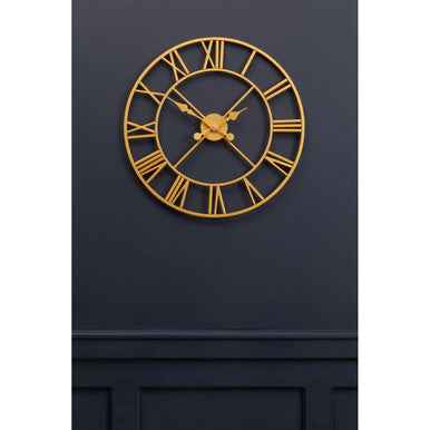 Vitus Gold Finish Wall Clock
