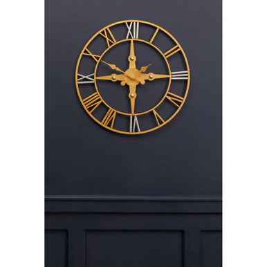 Vitus Gold And Silver Wall Clock