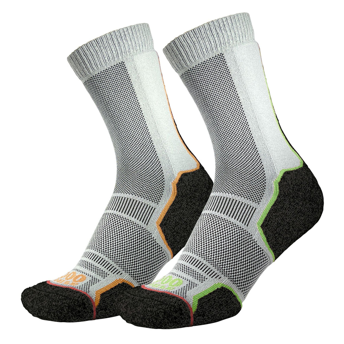 2 Pack Mens Trek Repreve Single Layer Socks