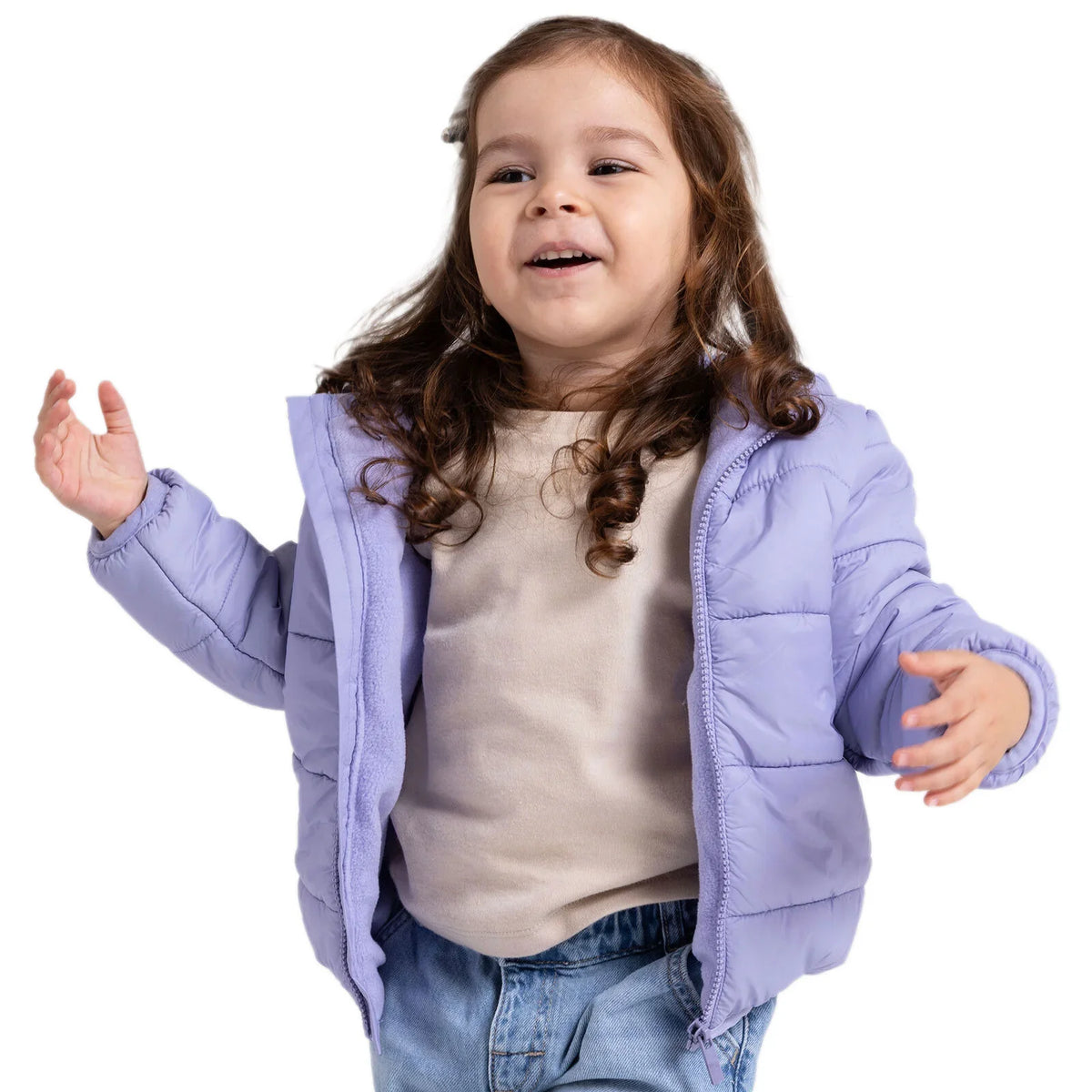 HelloBaby Padded Zip Baby Jacket (9-12 Months to 4-5 Years)