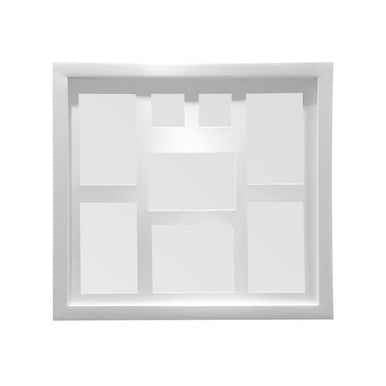 Maren White 8 Multi Photo Frame