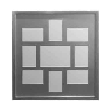 Maren Silver 9 Rectangular Multi Photo Frame