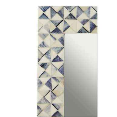 Bowerbird 4 X 6 Blue Ivory Diamond Frame