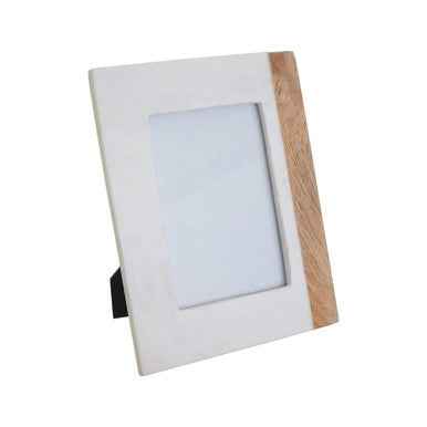 Sena Marble And Mango Wood Large Photo Frame