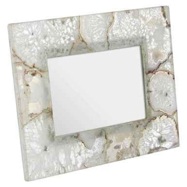 Bowerbird White Agate 4 X 6 Photo Frame