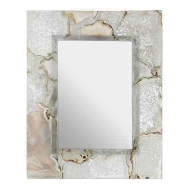 Bowerbird White Agate 5In X 7In Photo Frame