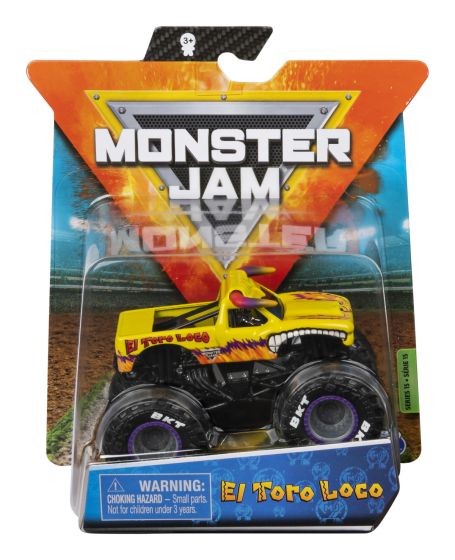 Monster Jam Die-Cast Vehicle 1:64 Scale Assorted