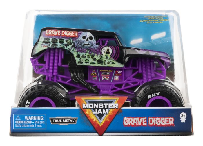 Monster Jam Die-Cast Vehicle 1:24 Scale Assorted