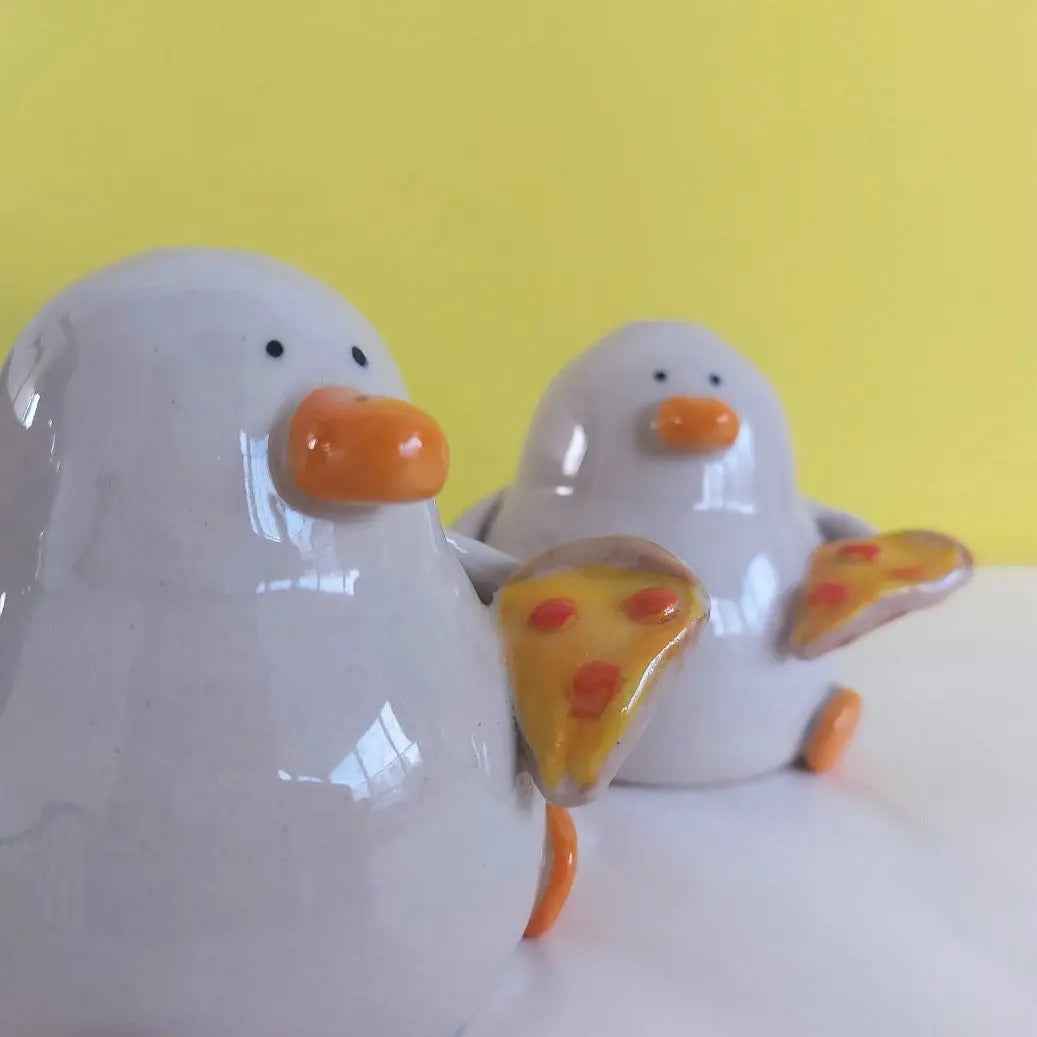 Naomi with the Pepperoni (Pizza Duck)