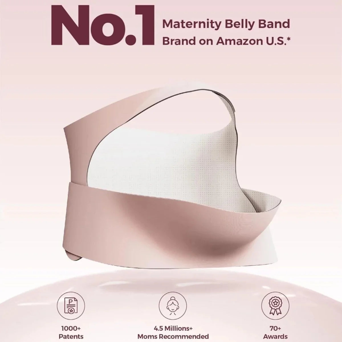 Momcozy Ergonest Maternity Belly Band M - Black