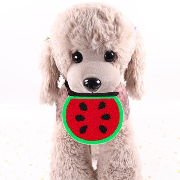 Pet dog cat saliva towel scarf