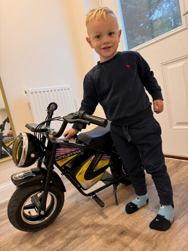 New 350w Kids Electric Bike – Ages 3 to 12+ ride on dirt bike