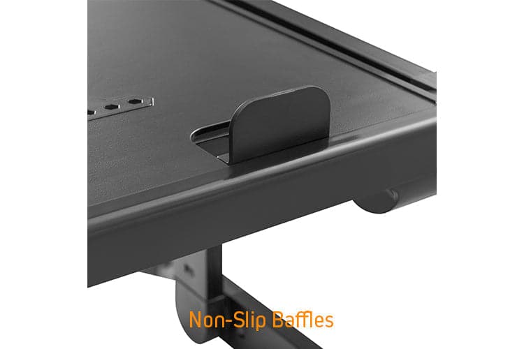 ProperAV Laptop Stand for Bed / Sofa / Desk with Adjustable Legs & Mouse Pad - Black