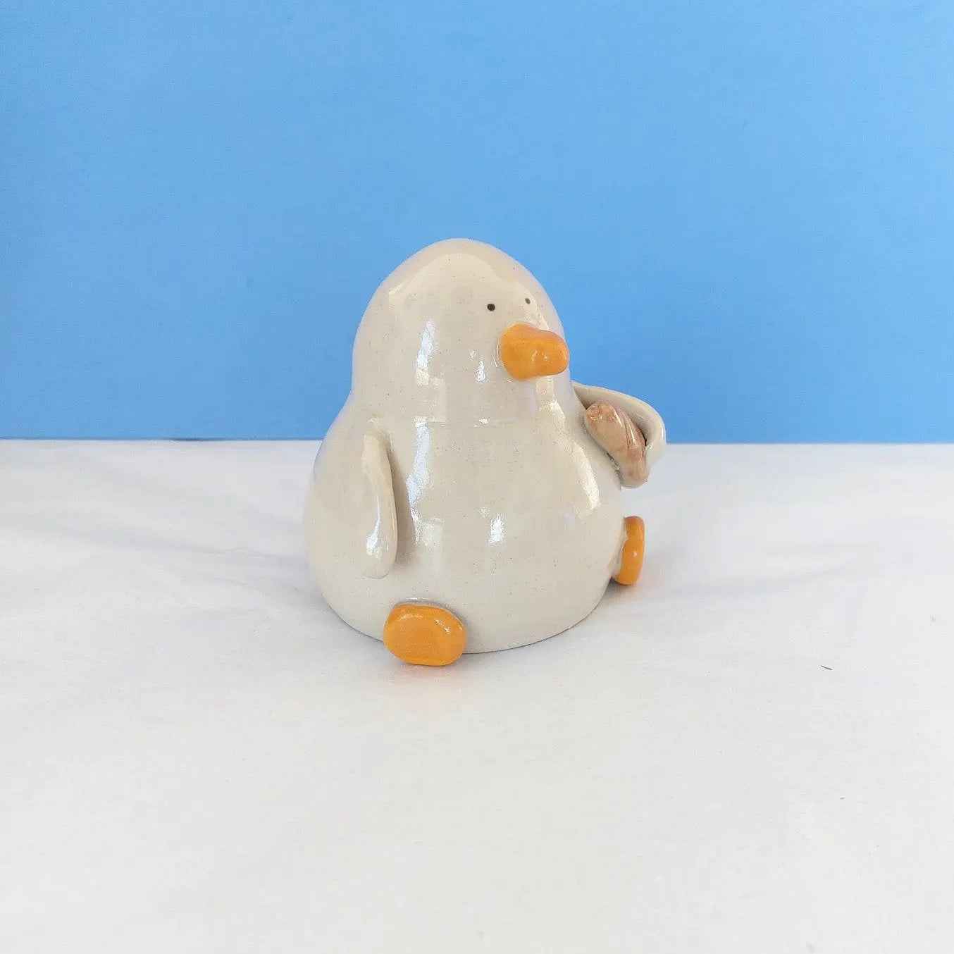 Ed with the Bread - Baguette Duck