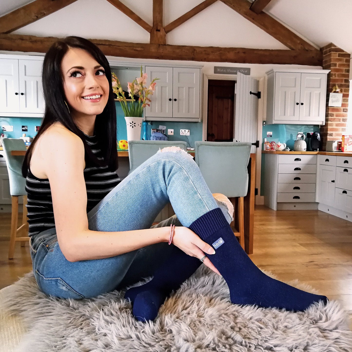 Ladies Thick Winter Thermal Socks with Seamless Toe (Multipack Options)