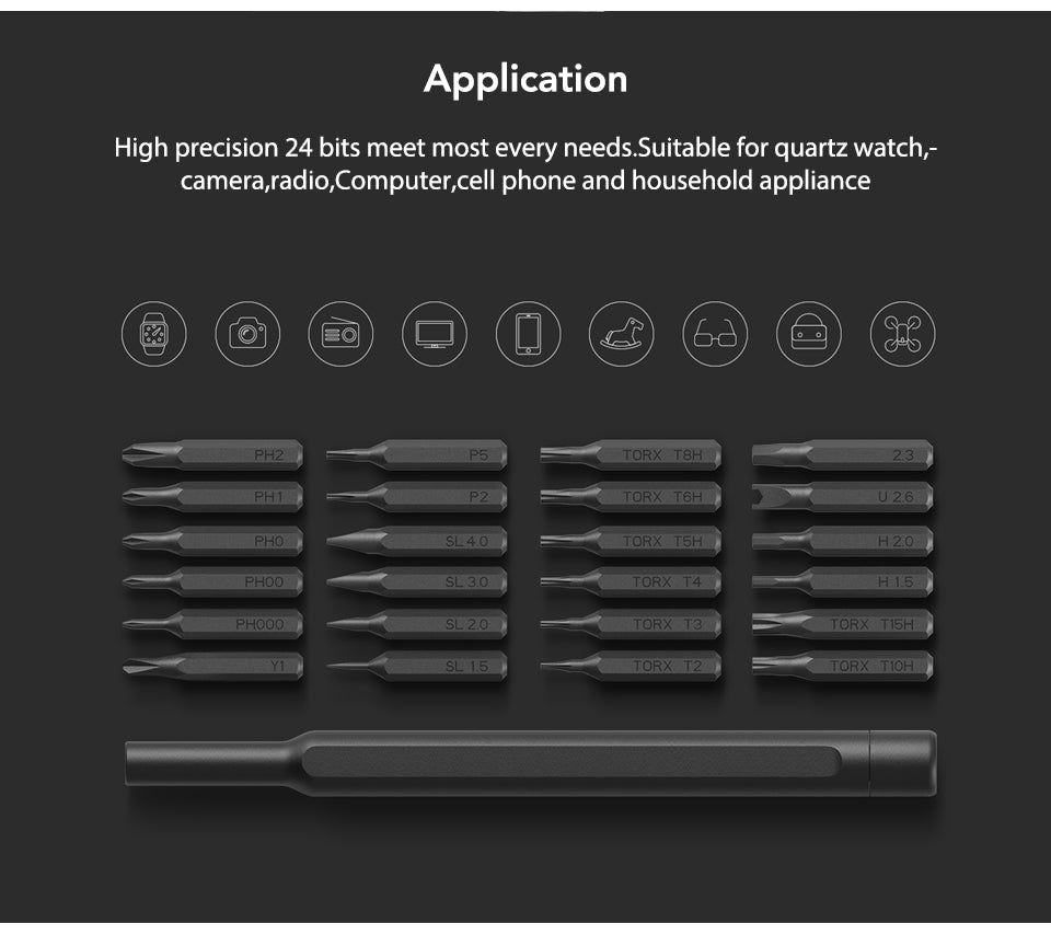 24 in 1 Screwdriver Set