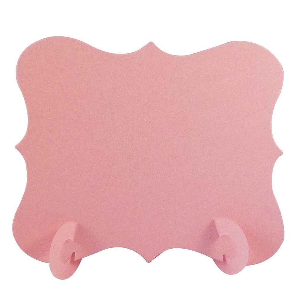 24 x Light Pink Elegant Place Cards, Perfect for Stylish Weddings & Parties. Tableware UK Card Crafts
