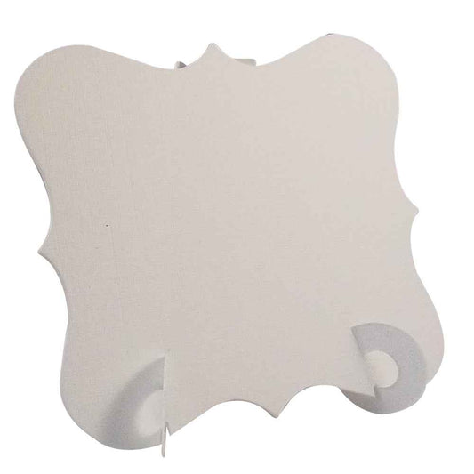 24 x Linen White Elegant Place Cards, Perfect for Stylish Weddings & Parties. Tableware UK Card Crafts